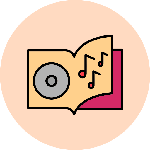 Audio book free icon
