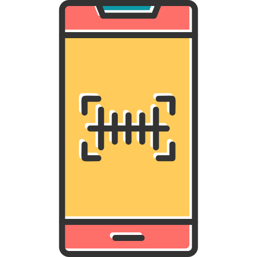 escáner de código de barras icono gratis
