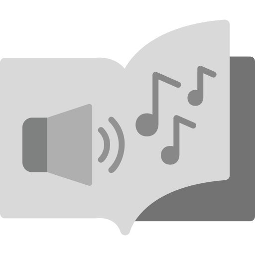 Audio book free icon