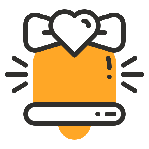 campanas de boda icono gratis