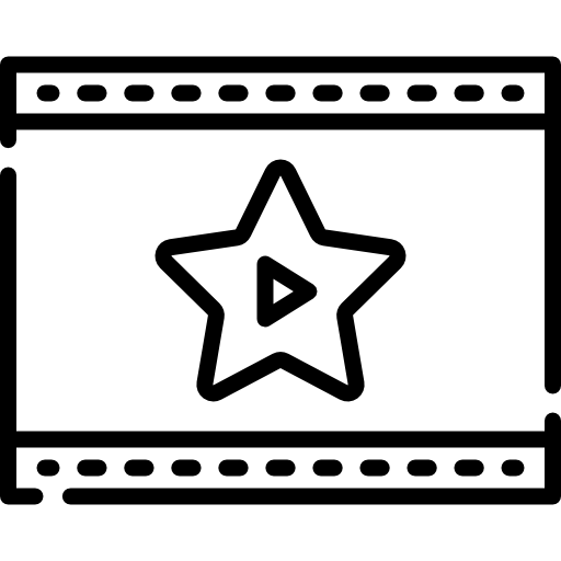 película icono gratis