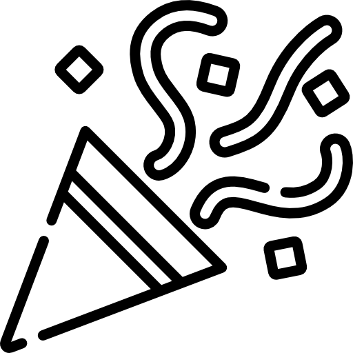 Конфетти бесплатно иконка