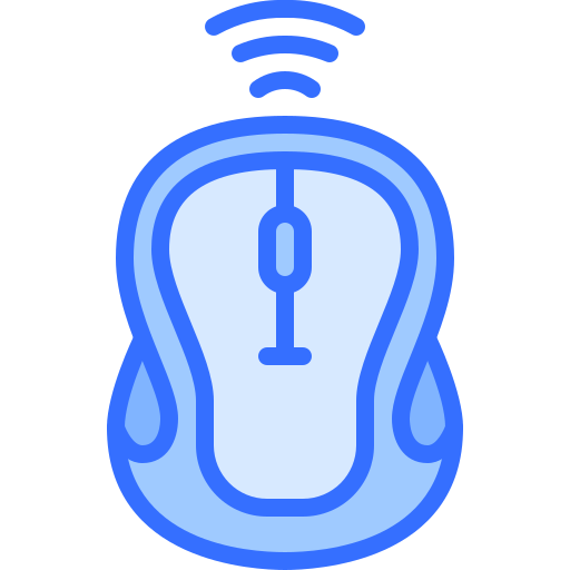 Mouse Coloring Blue icon