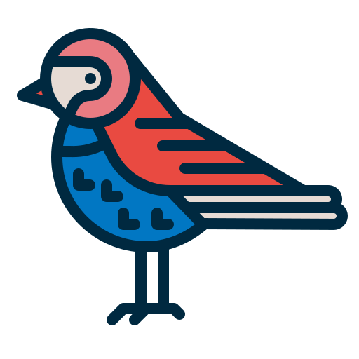 pájaro icono gratis