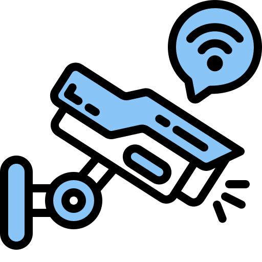 circuito cerrado de televisión icono gratis