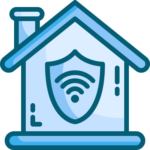 seguridad de casa icono gratis