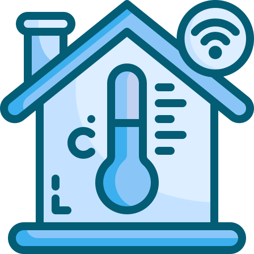 control de temperatura icono gratis