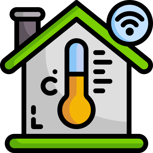 control de temperatura icono gratis