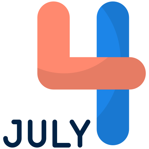 4th of july free icon 4th of july free icon