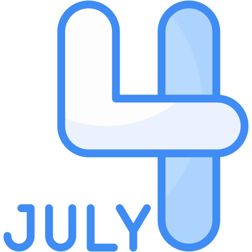 4th of july free icon 4th of july free icon