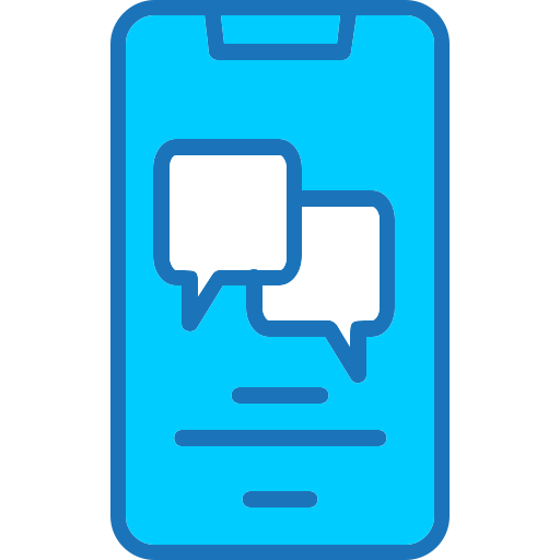 Messages Generic Blue Icon