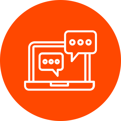 ventana de chat icono gratis