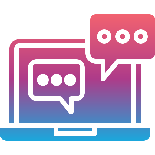 Chat box Generic Flat Gradient icon