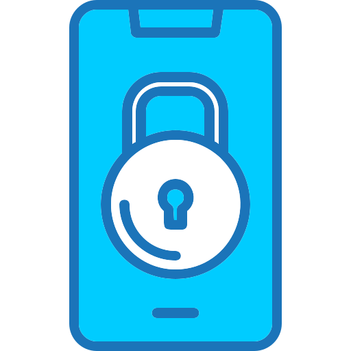 Lock Generic Blue icon