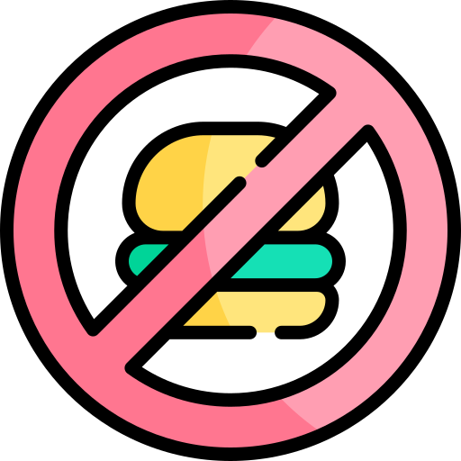 No Fast Food - Free Signaling Icons