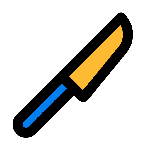 Knife Generic Outline Color icon