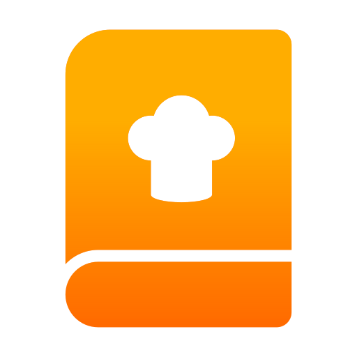 libro de recetas icono gratis