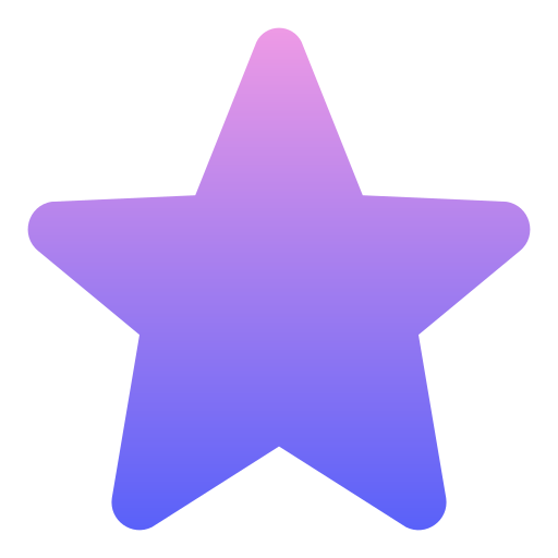 Favorite Generic Flat Gradient icon