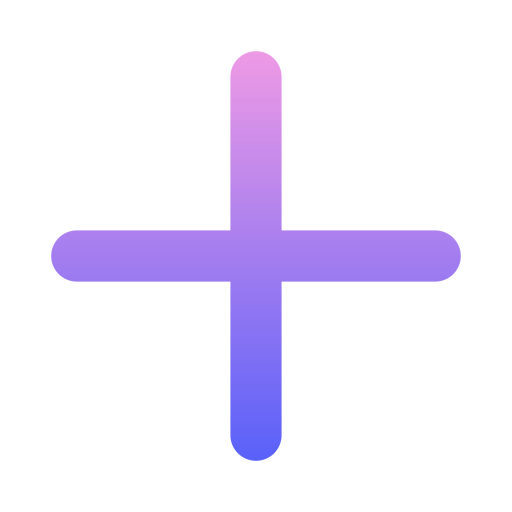 Plus Generic Flat Gradient icon