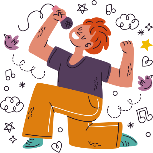 karaoke kostenlos Sticker karaoke kostenlos Sticker