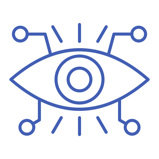 visión icono gratis