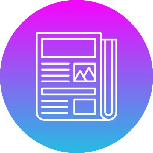 Newspaper Generic Flat Gradient icon