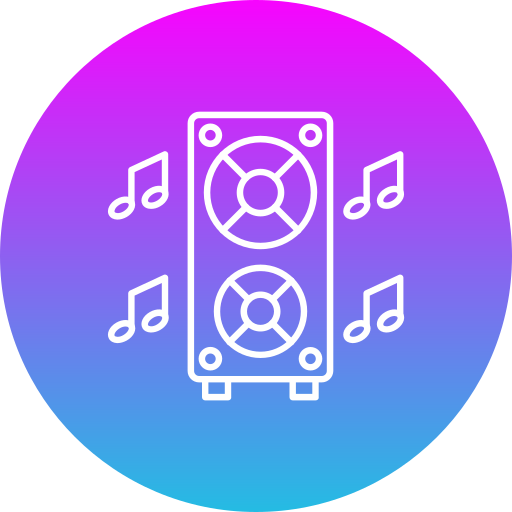 altavoz icono gratis