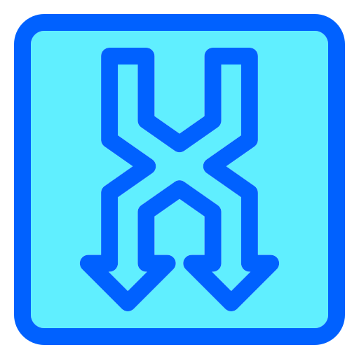 zwei wege kostenlos Icon
