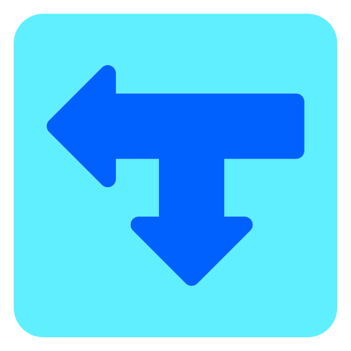 Two ways free icon