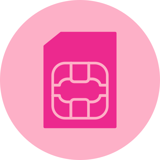 tarjeta sim icono gratis