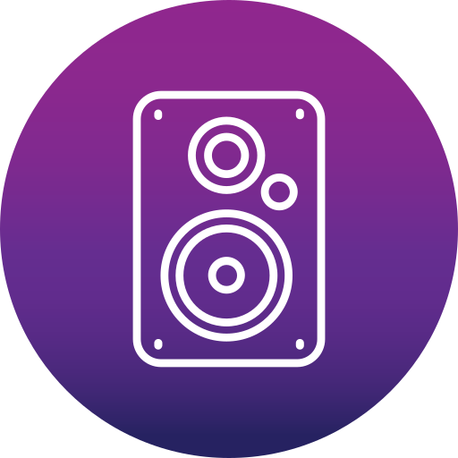 altavoz icono gratis