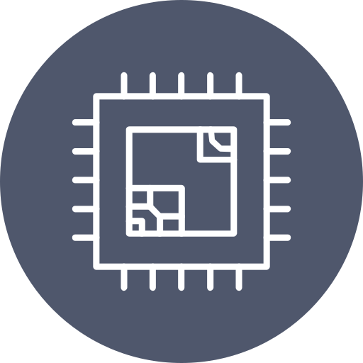 Processor Generic Flat icon