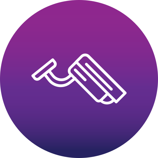 circuito cerrado de televisión icono gratis