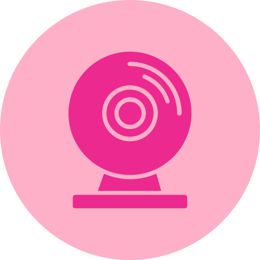 cámara web icono gratis