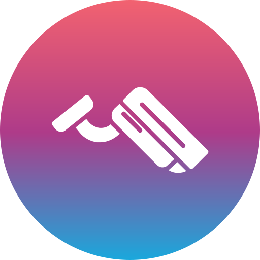 circuito cerrado de televisión icono gratis