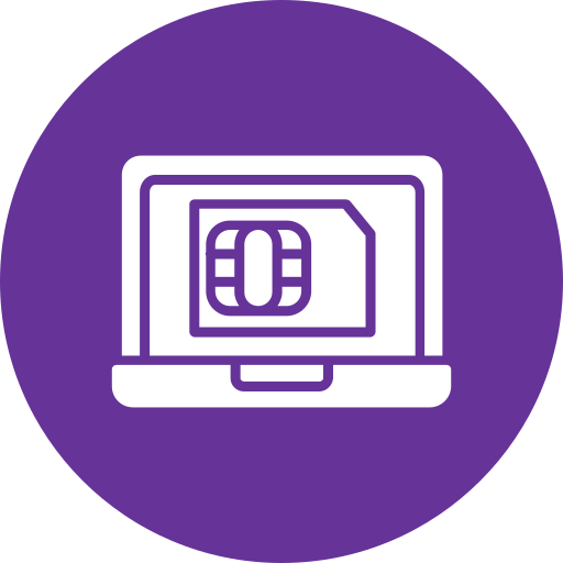 tarjeta sim icono gratis