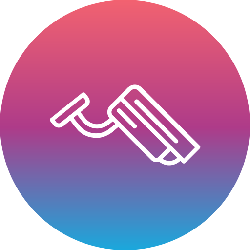 circuito cerrado de televisión icono gratis