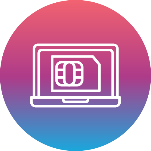 Sim card free icon