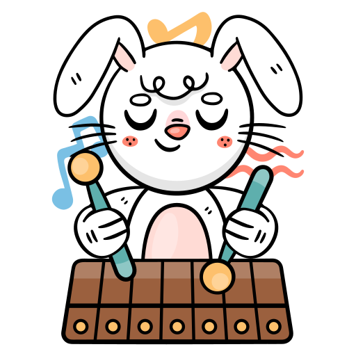 Music free sticker