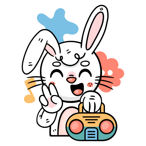 Music free sticker