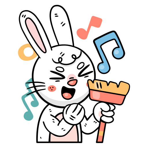 Music free sticker