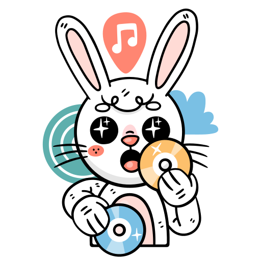 Music free sticker