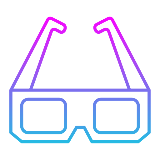 lunettes 3d Icône gratuit lunettes 3d Icône gratuit