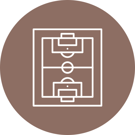 terrain de football Icône gratuit