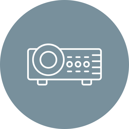 video proyector icono gratis