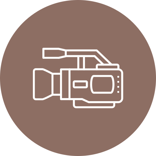 camara de video icono gratis