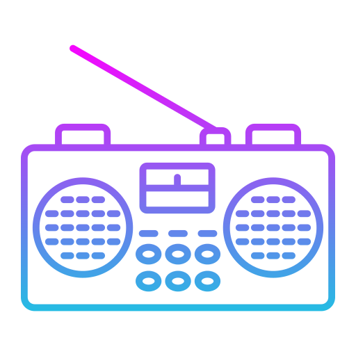 라디오 무료 아이콘
