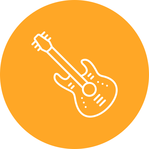 guitarra icono gratis