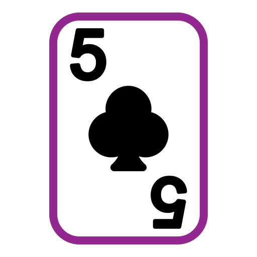 cinco de tréboles icono gratis