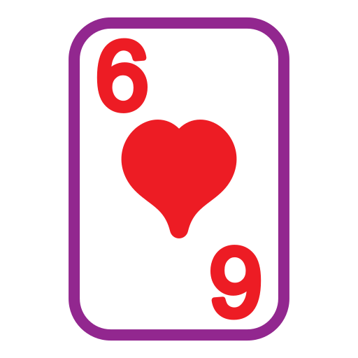 six de coeur Icône gratuit six de coeur Icône gratuit